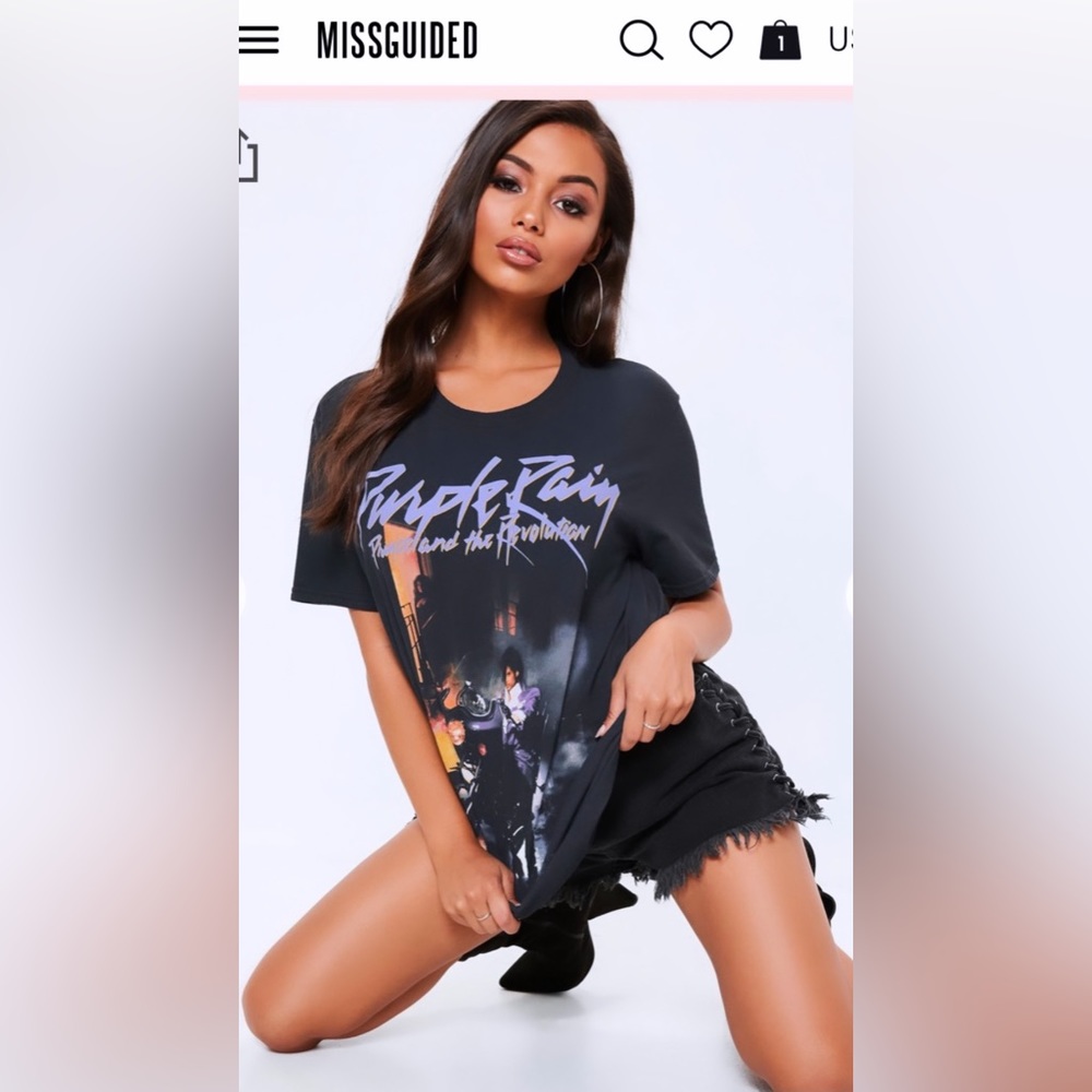 MISSGUIDED Michael Jackson Tee